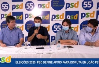 Romero Rodrigues anuncia apoio à pré-candidatura de Ruy Carneiro em João Pessoa - VEJA VÍDEO