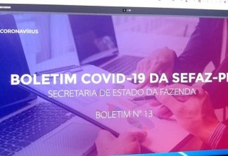 SEFAZ publica 13ª edição do ‘Boletim Covid-19’ com dados de setembro