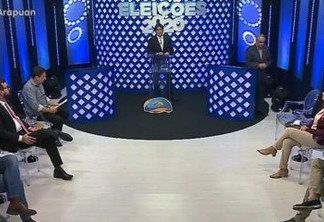 Arapuan realiza debate com candidatos a prefeito de Campina Grande - VEJA VÍDEO