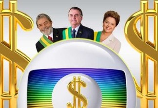 Boicotada por Bolsonaro, Globo ganhou R$ 7 bi com Lula-Dilma - Por Jeff Benício