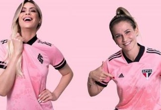 Outubro Rosa inspira camisas de Flamengo, Inter e São Paulo