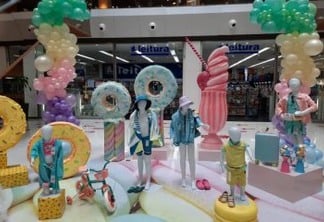 DIA DAS CRIANÇAS: Manaíra e o Mangabeira Shopping montam cenários especiais que refletem o universo infantil