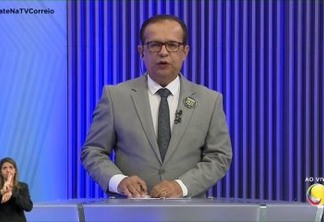 TV Correio realizou debate entre candidatos a prefeito de João Pessoa - VEJA NA ÍNTEGRA
