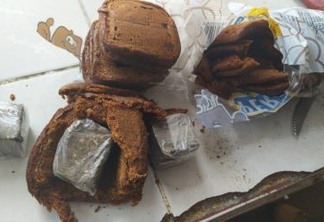 Drogas escondidas em alimentos são apreendidas no presídio Serrotão, em Campina Grande