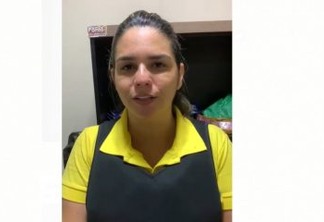 Prefeita eleita do Conde faz vídeo vestida de colete à prova de balas devido a atentados que sofreu durante a campanha - VEJA VÍDEO