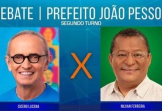 2° Turno: Tv Master realiza hoje debate com Cícero Lucena e Nilvan Ferreira
