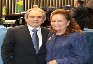 Com problemas cardíacos, falece Dona Gitana, esposa do Senador Raimundo Lira