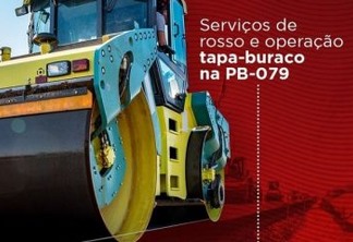 Bosco Carneiro solicita ao Governo da Paraíba serviços de Rosso e Operação Tapa-Buracos