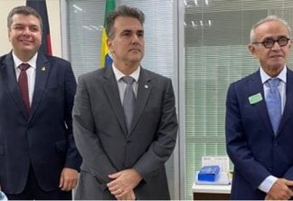 Cícero Lucena e Diego Tavares mantêm audiência com Secretário Especial do Desenvolvimento Social