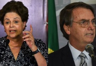 Dilma rebate Bolsonaro:  'Um sociopata, que não se sensibiliza diante da dor de outros seres humanos'