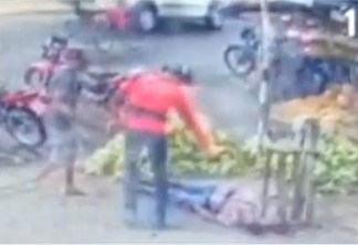 Imagens mostram Gari sendo assassinado a tiros em feira livre no Brejo da Paraíba - VEJA VÍDEO