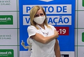 Profissionais da linha de frente de combate à pandemia na Unimed João Pessoa são vacinados contra covid-19