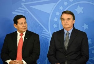 Líderes do Congresso preferem Mourão a Bolsonaro, aponta pesquisa