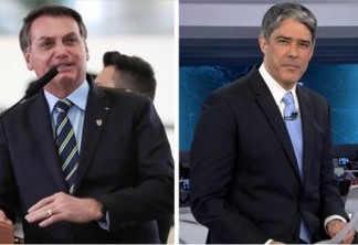 Bolsonaro chama Bonner de "sem vergonha" e "canalha" e ataca Mandetta - VEJA VÍDEO