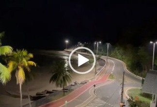 Toque de recolher em JP: bairros de Manaíra e Cabo Branco cumprem novo decreto e ruas ficam vazias - VEJA VÍDEOS