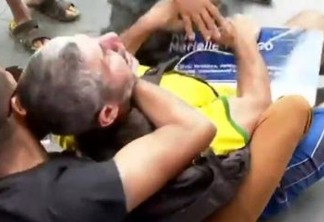 Apoiadores de Daniel Silveira agridem homem que segurava placa de Marielle Franco
