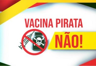 Governo Federal lança campanha contra pirataria de vacinas