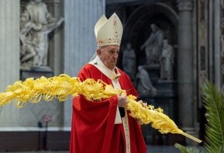 SEMANA SANTA: Papa diz que o 'diabo se aproveita' da pandemia para semear desconfiança