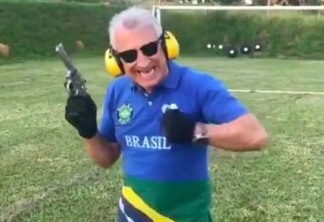 Bolsonarista com arma na mão, ameaça Lula de morte - VEJA VÍDEO