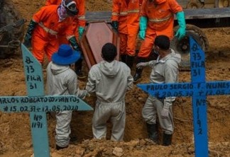 PANDEMIA: Brasil bate recorde com 1.954 mortes em 24 h e atinge maior média de óbitos
