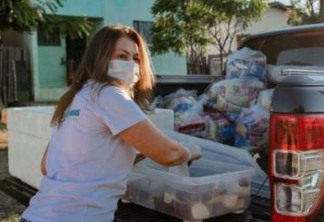 Prefeitura de São José de Piranhas distribui cestas básicas para pessoas com vulnerabilidade social