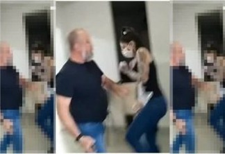 Mulher é agredida após pedir para que médico usasse máscara - VEJA VÍDEO