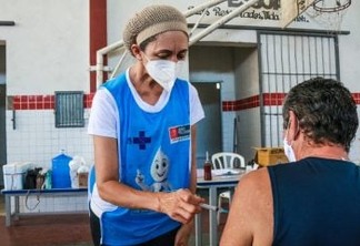 João Pessoa inicia vacinação de idosos com 60 anos ou mais neste final de semana