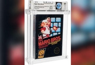 HIT DOS ANOS 80: Cartucho do jogo Super Mario é vendido por quase 4 milhões de reais em leilão