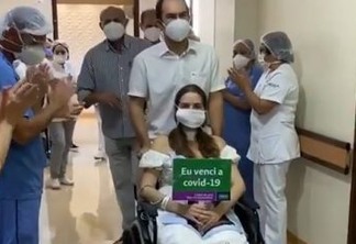 Médica Marcília Lopes se recupera da Covid-19: 'Eu renasci, amigos' - VEJA VÍDEO