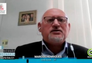 Marcos Henriques critica projeto que altera regime de previdência municipal; VEJA VÍDEO