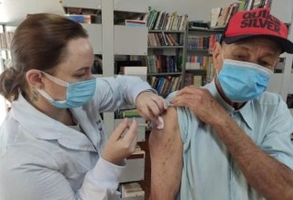 Prefeitura de Princesa Isabel vacina idosos com 67 ou mais contra covid