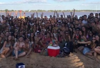 CONTRADIÇÃO: 200 estudantes de Medicina se aglomeram sem máscaras e fazem festa em praia - VÍDEO
