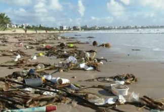 Lixo nas praias da Paraíba pode ter origem de Pernambuco, diz secretário do Meio Ambiente