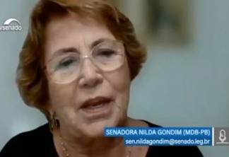 Senadora Nilda Gondim exalta projeto aprovado pelo Senado que facilita o acesso à Justiça para mulheres em situação de violência