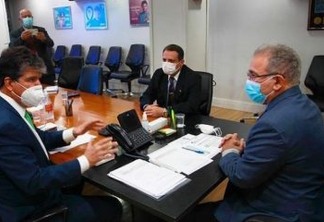 Em Brasília, Ruy Carneiro visita ministérios e trata de demandas da Paraíba em busca de ações do governo federal em prol do estado
