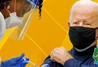 Cidade no interior 'vacina' Biden, rainha Elizabeth e Papa Francisco em campanha de conscientização - CONFIRA