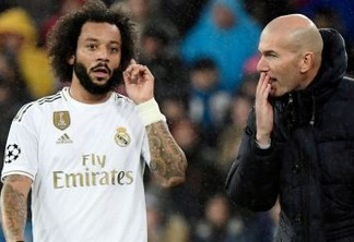 Marcelo é cortado de lista do Real Madrid após discussão com treinador Zidane