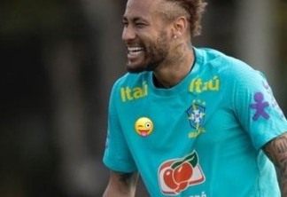 Após ser acusado de assédio, Neymar posta foto com símbolo da Nike coberto em treino da Seleção