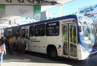 Campina Grande tem frota de ônibus reduzida a 60% circulando no Dia do Trabalho
