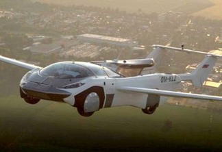 DE OLHO NO FUTURO: Carro voador completa teste, leva dois minutos para se transformar em aeronave e utiliza gasolina comum