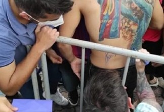 Fã que impressionou Messi pagou R$ 10 mil e andou 1.600 km por tatuagem