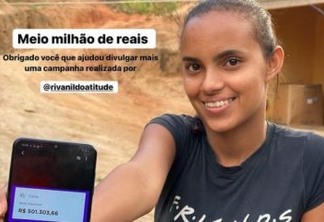 CIRURGIA NO PESCOÇO: Tamyris Cordeiro consegue meio milhão de reais e agradece doações