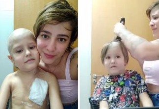 "Força Chico": Mãe chora ao raspar cabelo do filho com leucemia e vídeo gera onda de solidariedade; confira