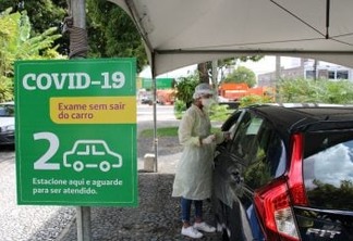 Unimed João Pessoa oferece serviço de drive-thru para teste de covid
