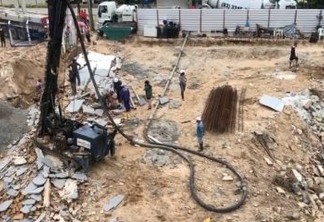 TRAGÉDIA! Durante obra, muro desaba e deixa três trabalhadores feridos em João Pessoa