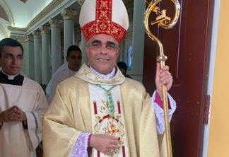 Bispo da Diocese de Guarabira, dom Aldemiro Sena dos Santos, testa positivo para covid-19