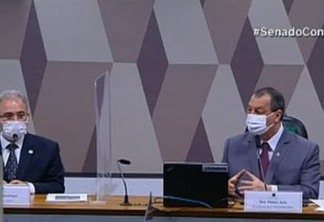 Queiroga e Otto Alencar batem boca sobre bula da Pfizer durante CPI: “O Sr. não leu a bula ministro” - VÍDEO