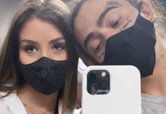 Whindersson Nunes mostra novas tatuagens no rosto, em selfie com Maria Lina - VEJA