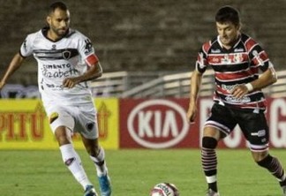 Santa Cruz perde para o Botafogo-PB e caminha a passos largos rumo a Série D
