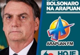 Bolsonaro concederá entrevista ao programa 60 minutos, da rádio Arapuan e deve falar sobre a conjuntura política para 2022